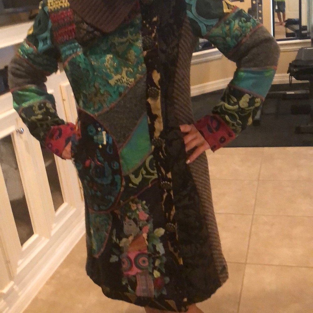 Desigual wool coat